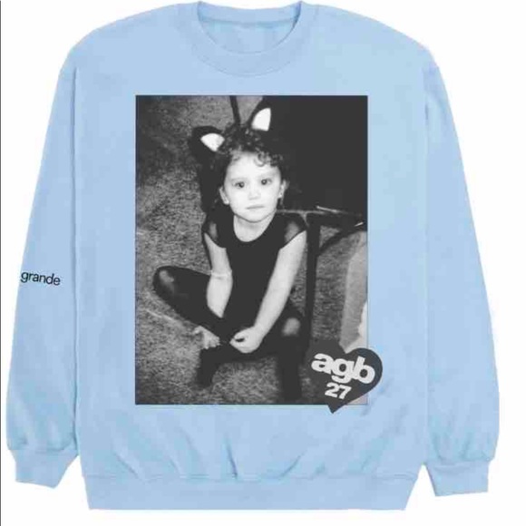 NEW AGB27 Ariana Grande sweatshirt